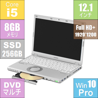 Let's note SZ6 CF-SZ6RDQVS  (Core i5-7300U / 8GB / 256GB SSD / WUXGAվ / DVDޥ / Win10Pro /