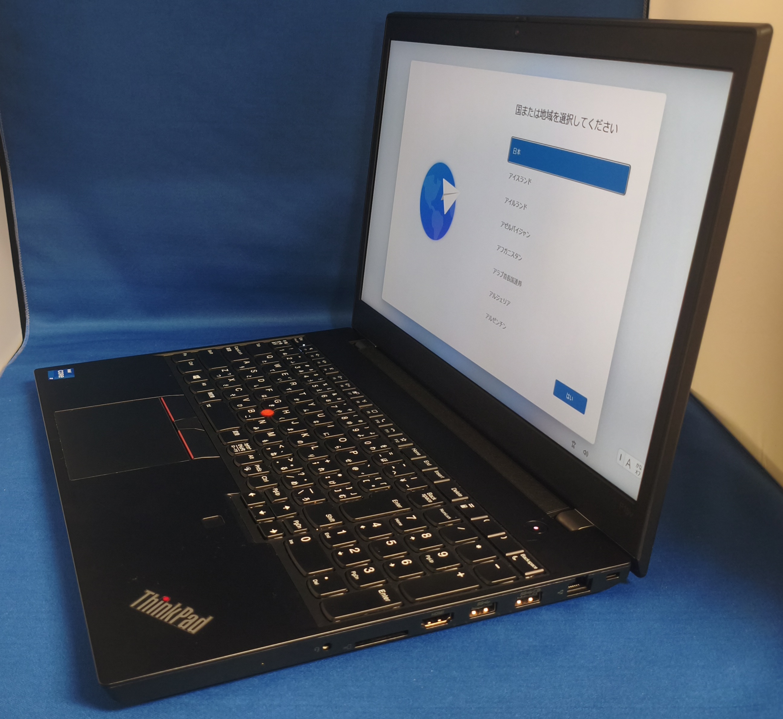 �����ʡ�Lenovo ThinkPad P15V Gen2i Core i7-11800H 16GB���� 512GB SSD 15.6��FullHD 1920x1080 Win11Pro Quadro T1200��� /���