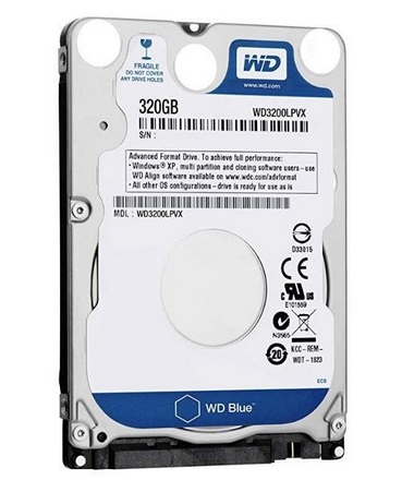 WD3200LPVX [320GB 7mm] /�Х륯
