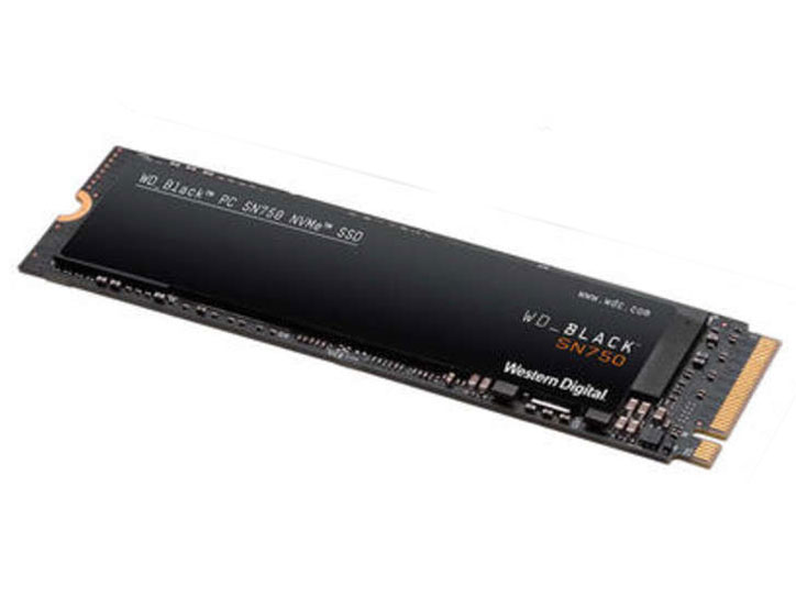 WD Black SN750 NVMe WDS500G3X0C