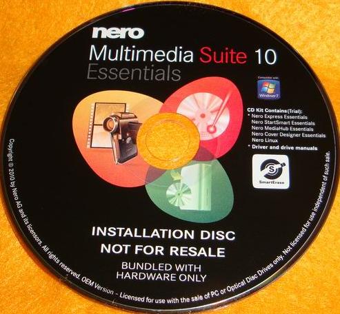 NERO Multimedia Suite 10 OEMNERO Multimedia Suite 10 OEM