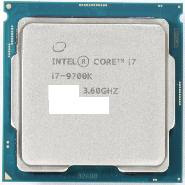 Core i7 9700K バルク /中古